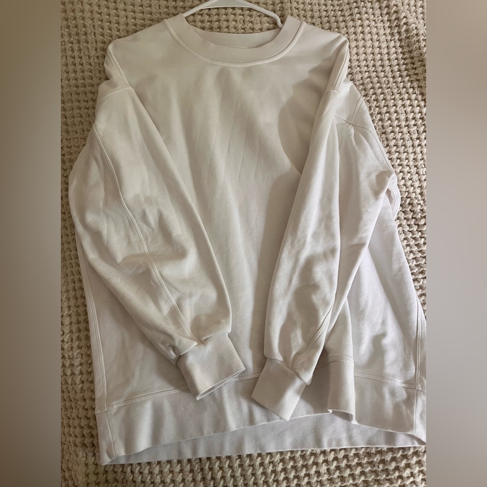 lululemon white crew neck nwot